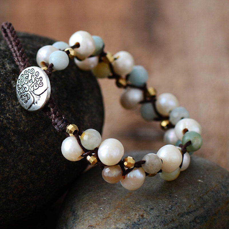 Bracelet en Perle "Discrétion & Modestie"