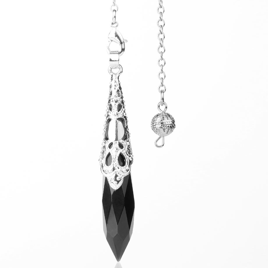 Pendule Reiki en Onyx "Stabilité & Maîtrise de soi"