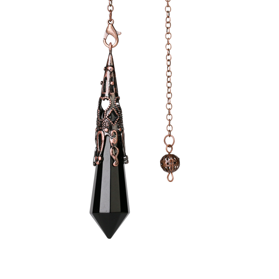 Pendule Guérison en Onyx "Stabilité & Maîtrise de soi"