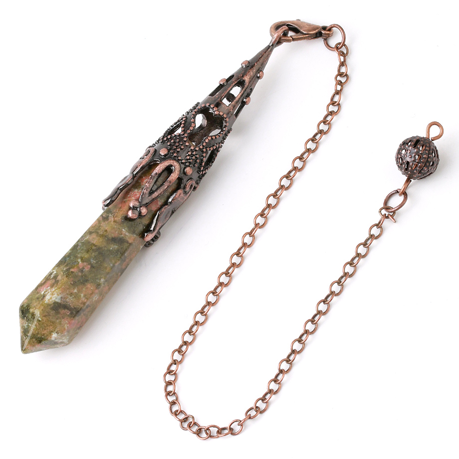 Pendule en Unakite "Confiance & Sagesse"