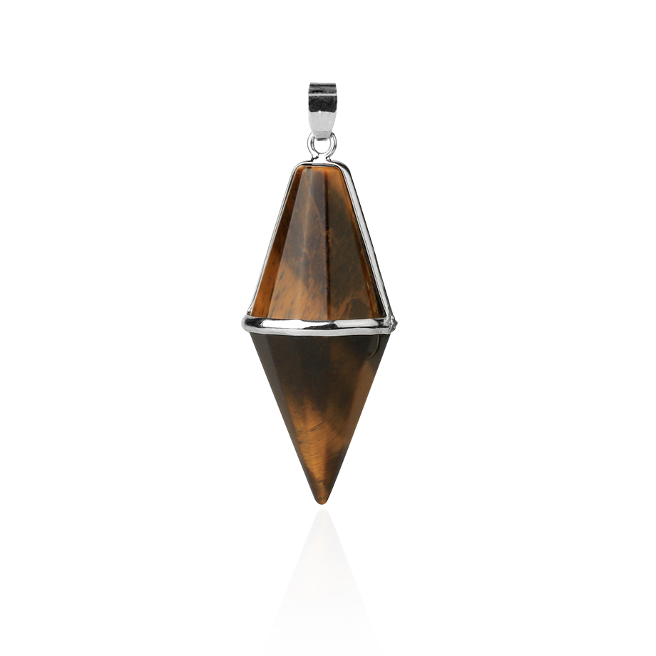 Pendentif Guérison en Oeil de tigre "Courage & Audace"