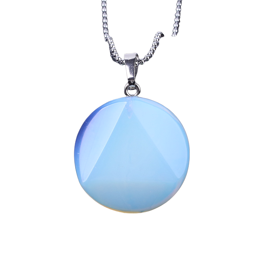 Chaîne et son Pendentif en Opale "Créativité & Spontanéité"