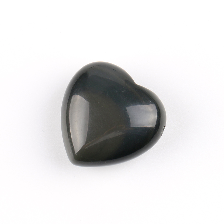 Pendentif Reiki en Obsidienne "Protection & Réconfort" - Coeur