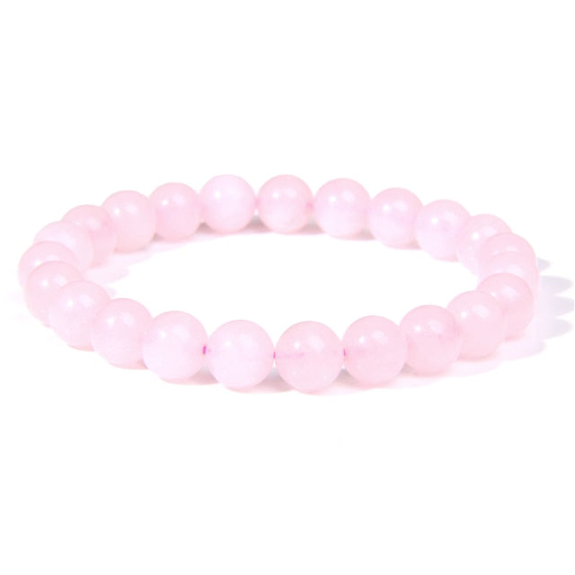 Bracelet en Quartz rose "Amour & Confiance en soi"