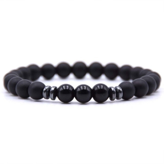 Bracelet Yoga en Tourmaline noire "Ancrage & Conscience"
