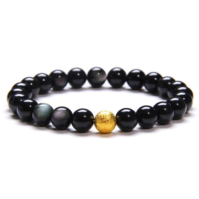 Bracelet en Tourmaline noire "Ancrage & Conscience"