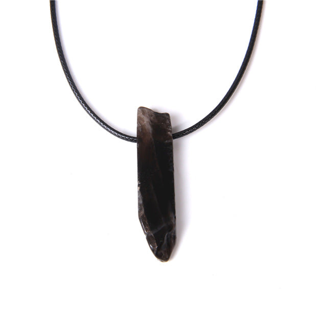 Cordon et son Pendentif Reiki en Obsidienne "Protection & Réconfort"