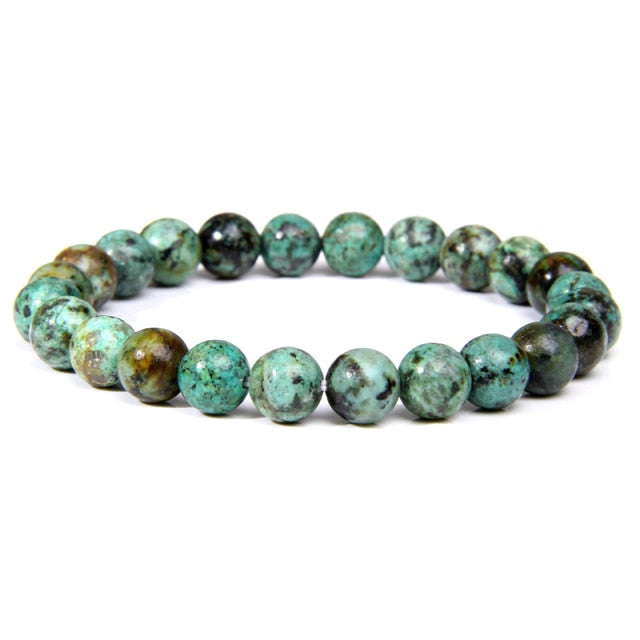Bracelet Guérison en Jaspe Africain "Empathie & Communication"