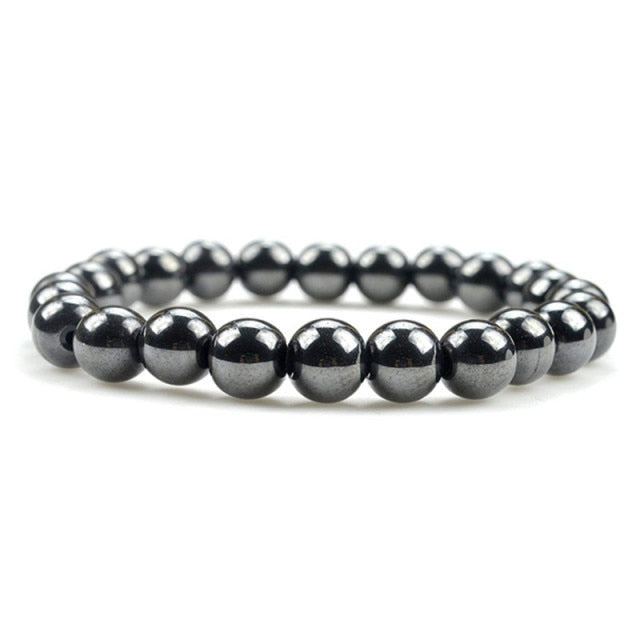 Bracelet Guérison en Hématite "Force & Puissance"