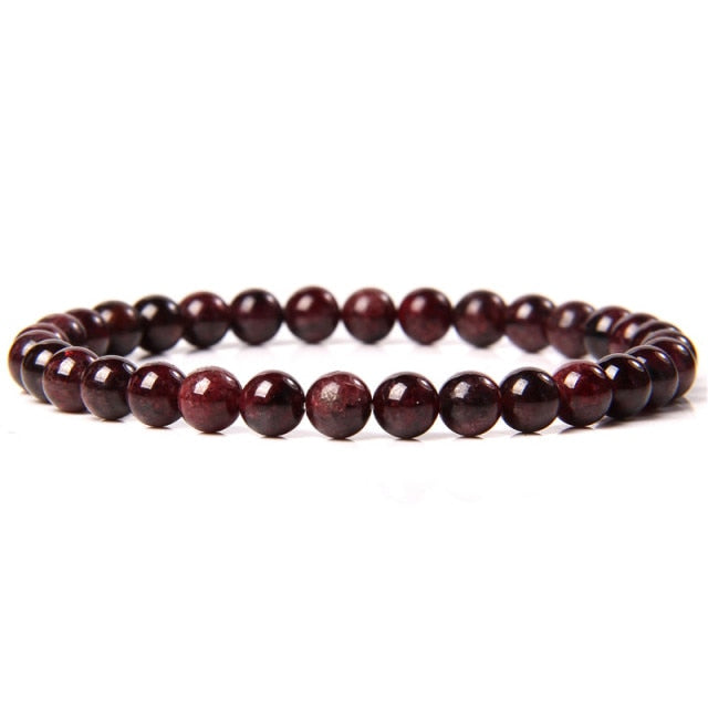 Bracelet en Grenat "Productivité & Abondance"