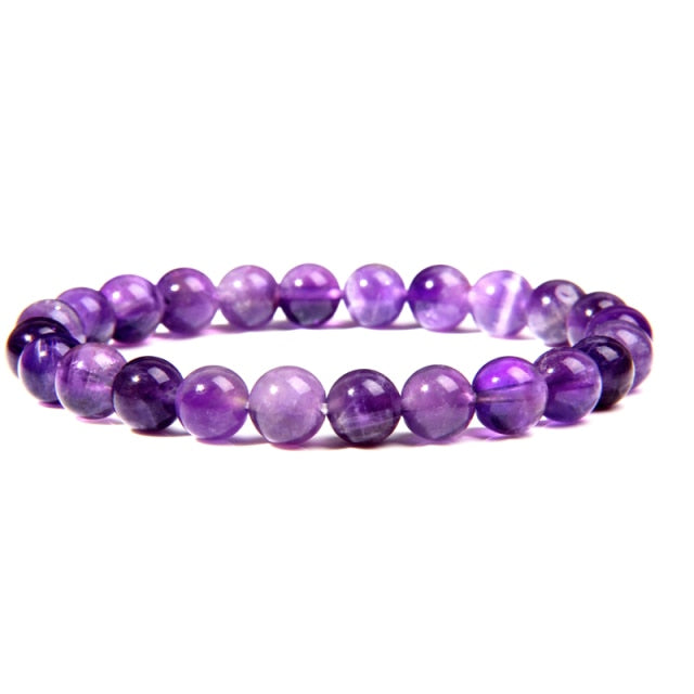 Bracelet Yoga en Améthyste "Force & Sagesse"