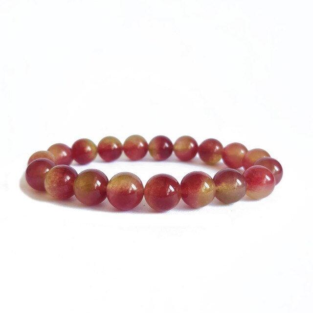 Bracelet en Tourmaline melon d'eau "Aisance & Sécurité"