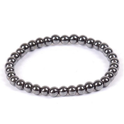 Bracelet Guérison en Hématite "Force & Puissance"