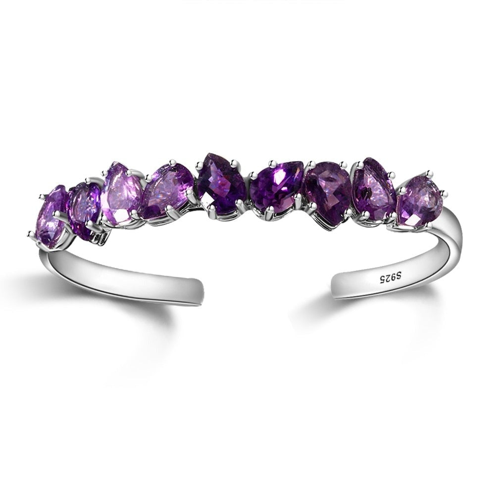 Bracelet en Améthyste "Force & Sagesse"