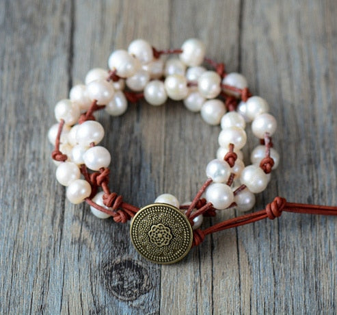 Bracelet en Perle "Discrétion & Modestie"